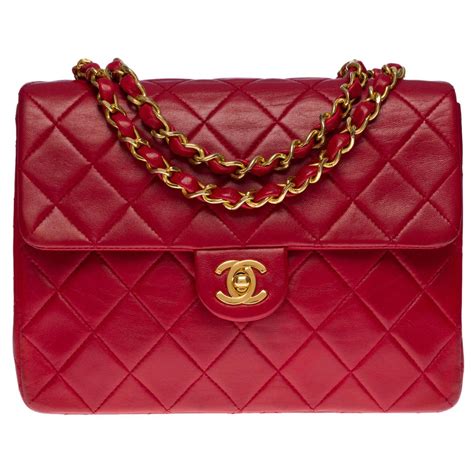 sac rouge chanel|chanel bag meaning.